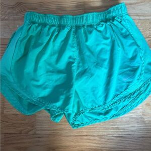 Nike Women's Green Dri-Fit Shorts